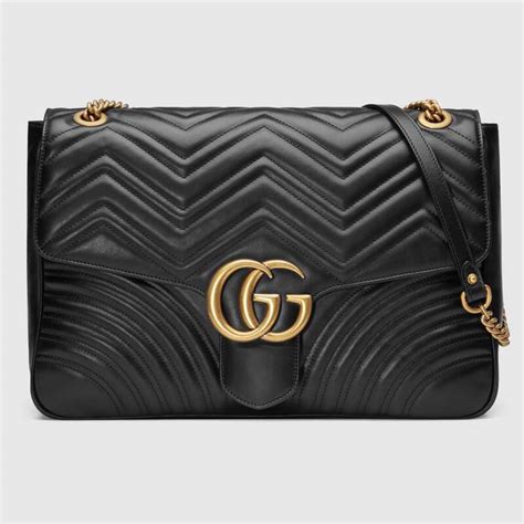 gucci marmont large vs medium|Gucci Marmont medium shoulder bag.